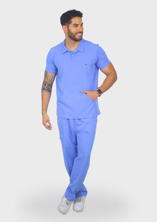 Uniforme Louis azul claro