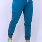 Uniforme Amelie Azul petróleo jogger - ÚLTIMO TALLA L