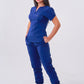 Uniforme Berenice Azul Navy - TELA LA FAYETTE STRETCH PREMIUM