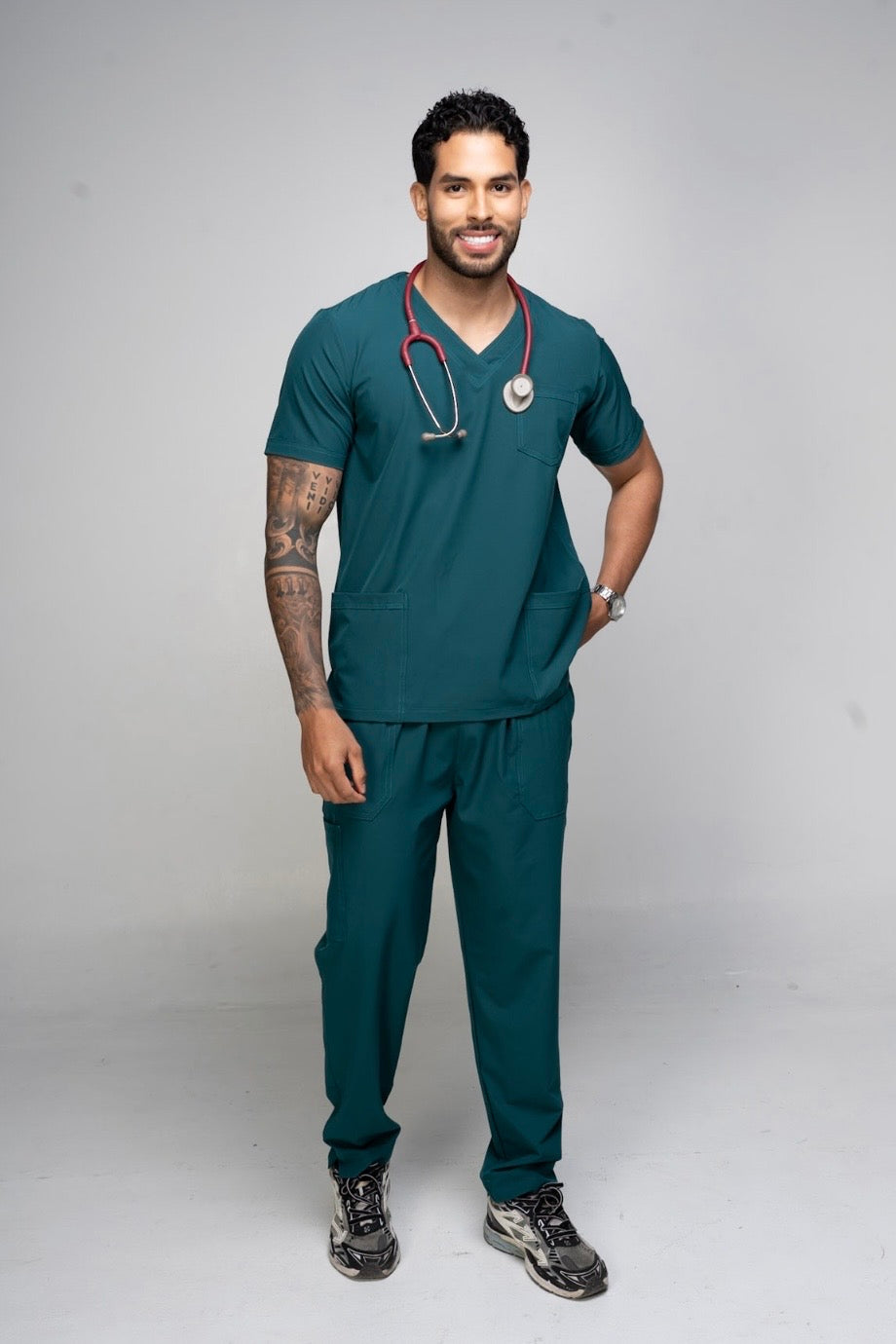 Uniforme Classic color Verde esmeralda