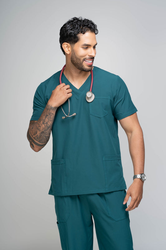 Uniforme Classic color Verde esmeralda