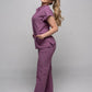 Uniforme Aline Mora pastel