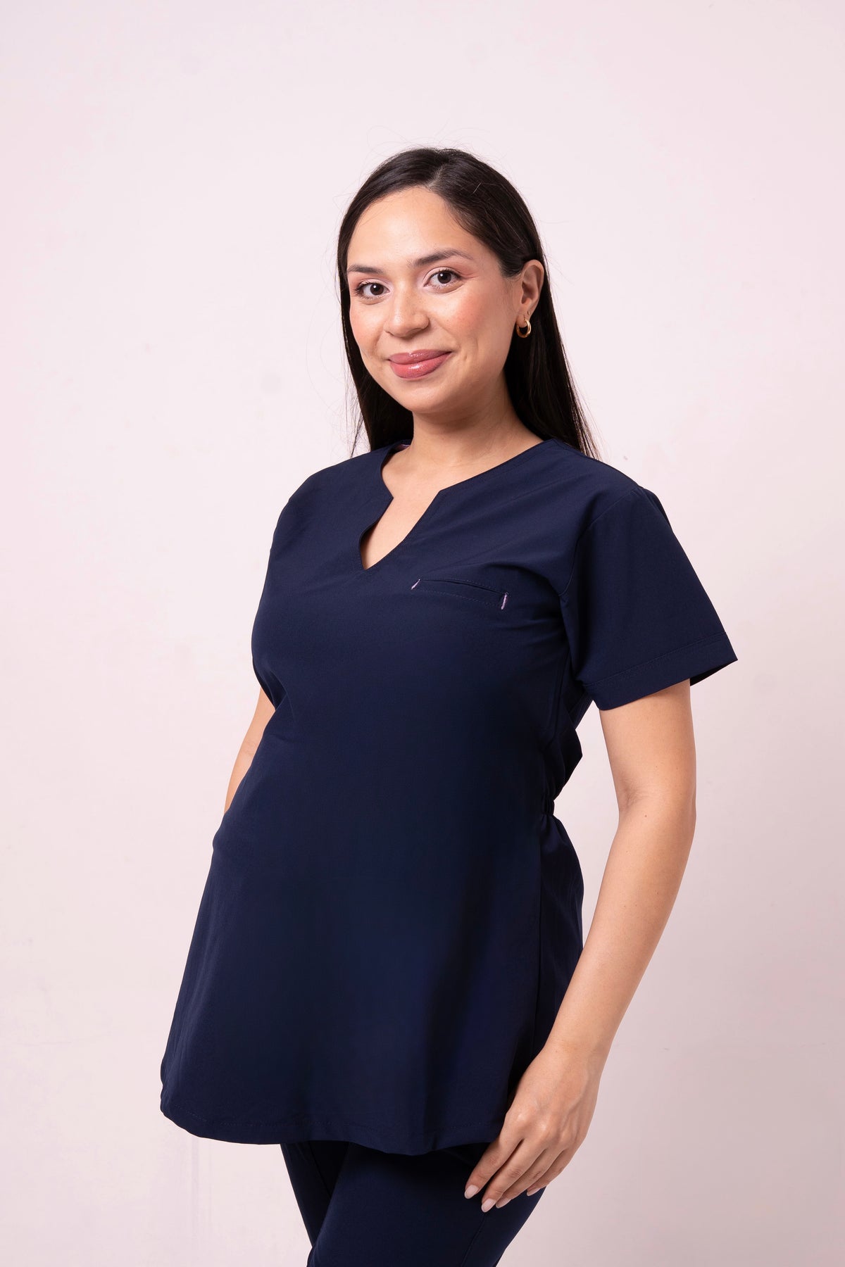 Uniforme para Embarazada color Azul noche
