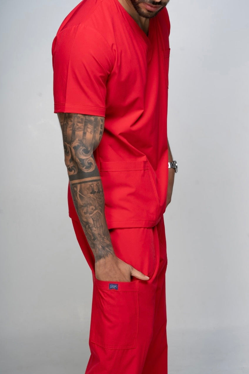 Uniforme Classic color Rojo