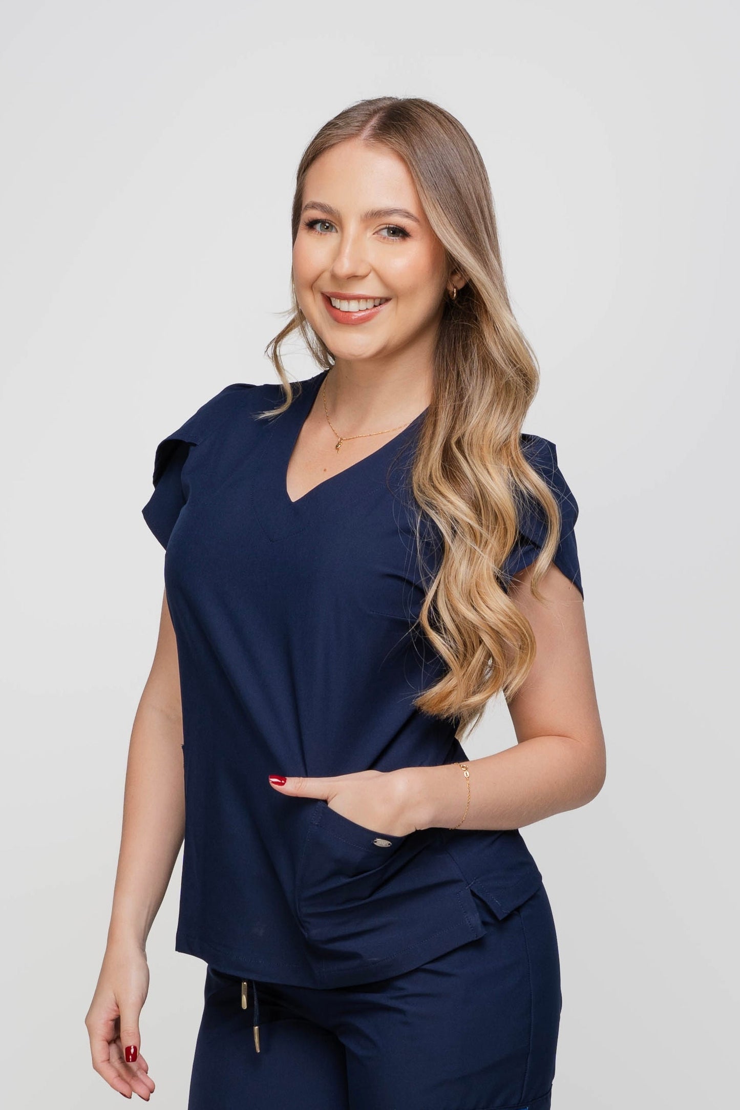 Uniforme Dama Emily Azul noche