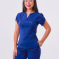 Uniforme Berenice Azul Navy - TELA LA FAYETTE STRETCH PREMIUM