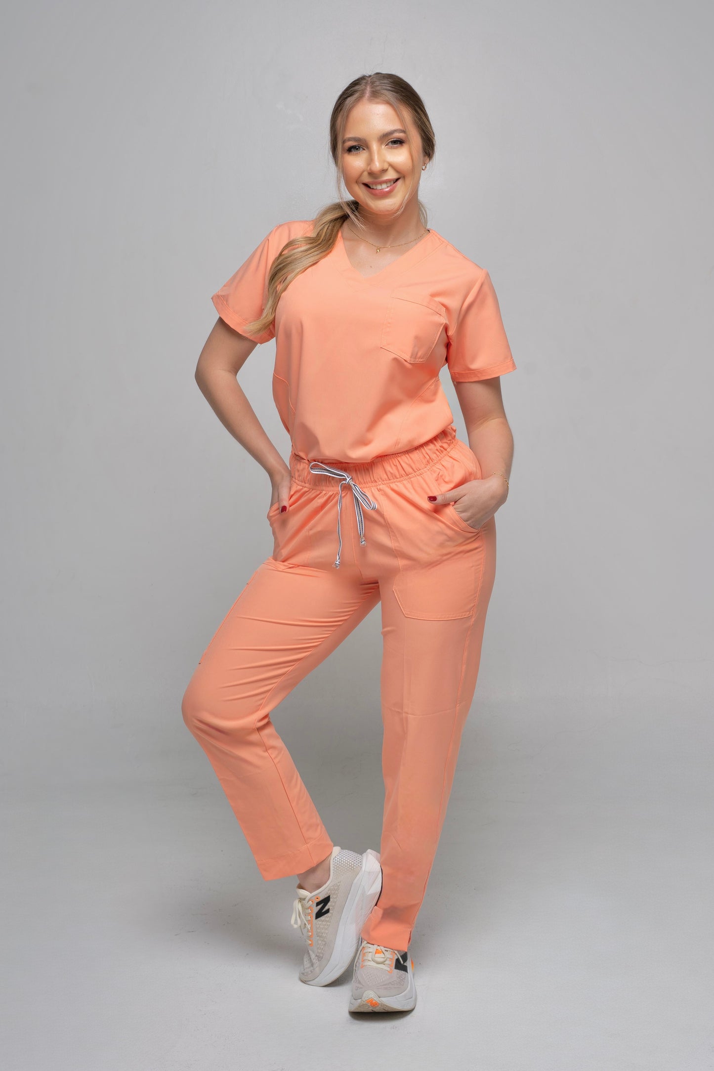 Uniforme Classic Dama color Mandarina
