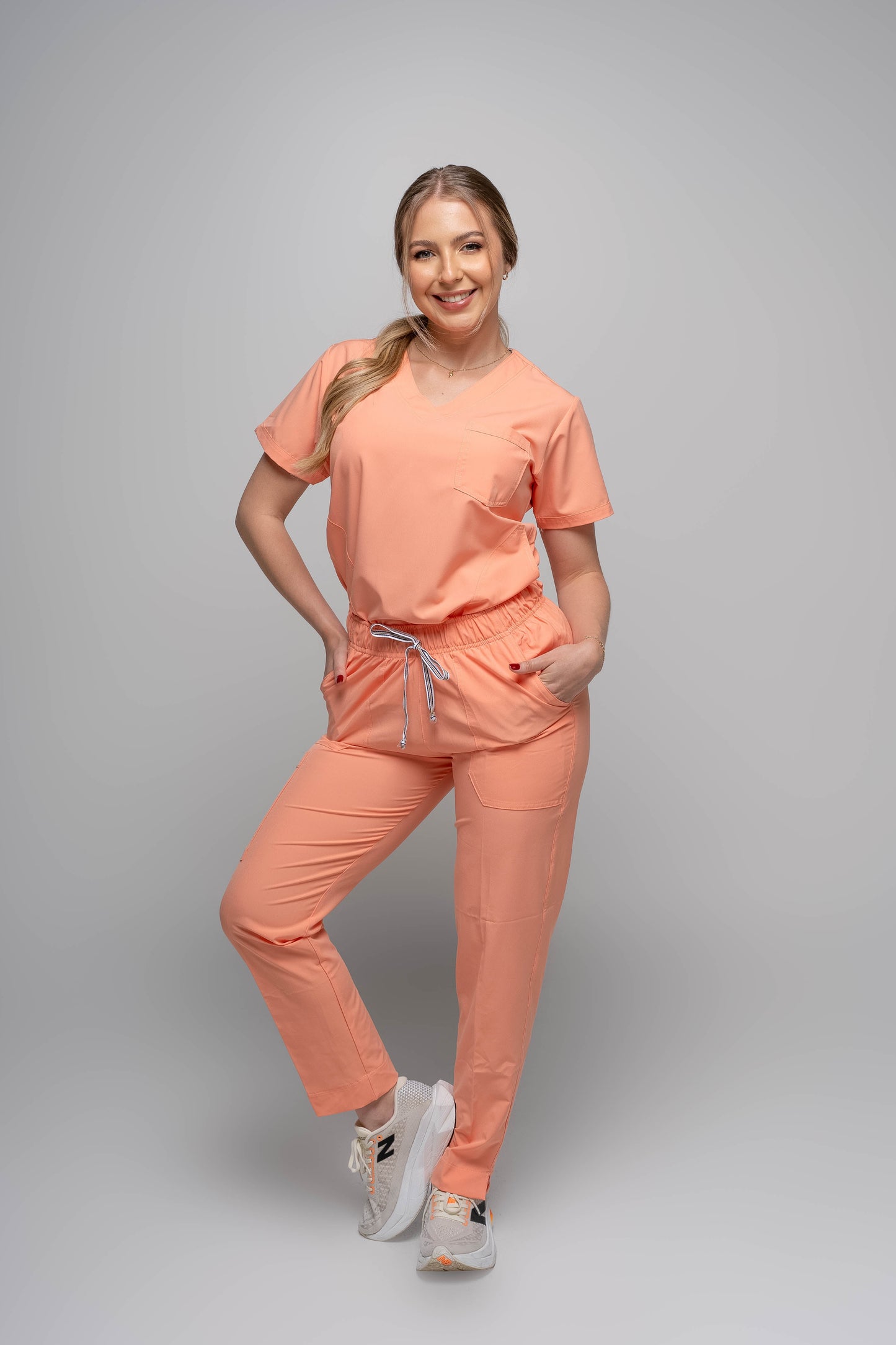Uniforme Classic Dama color Mandarina