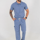 Uniforme Louis azul acero