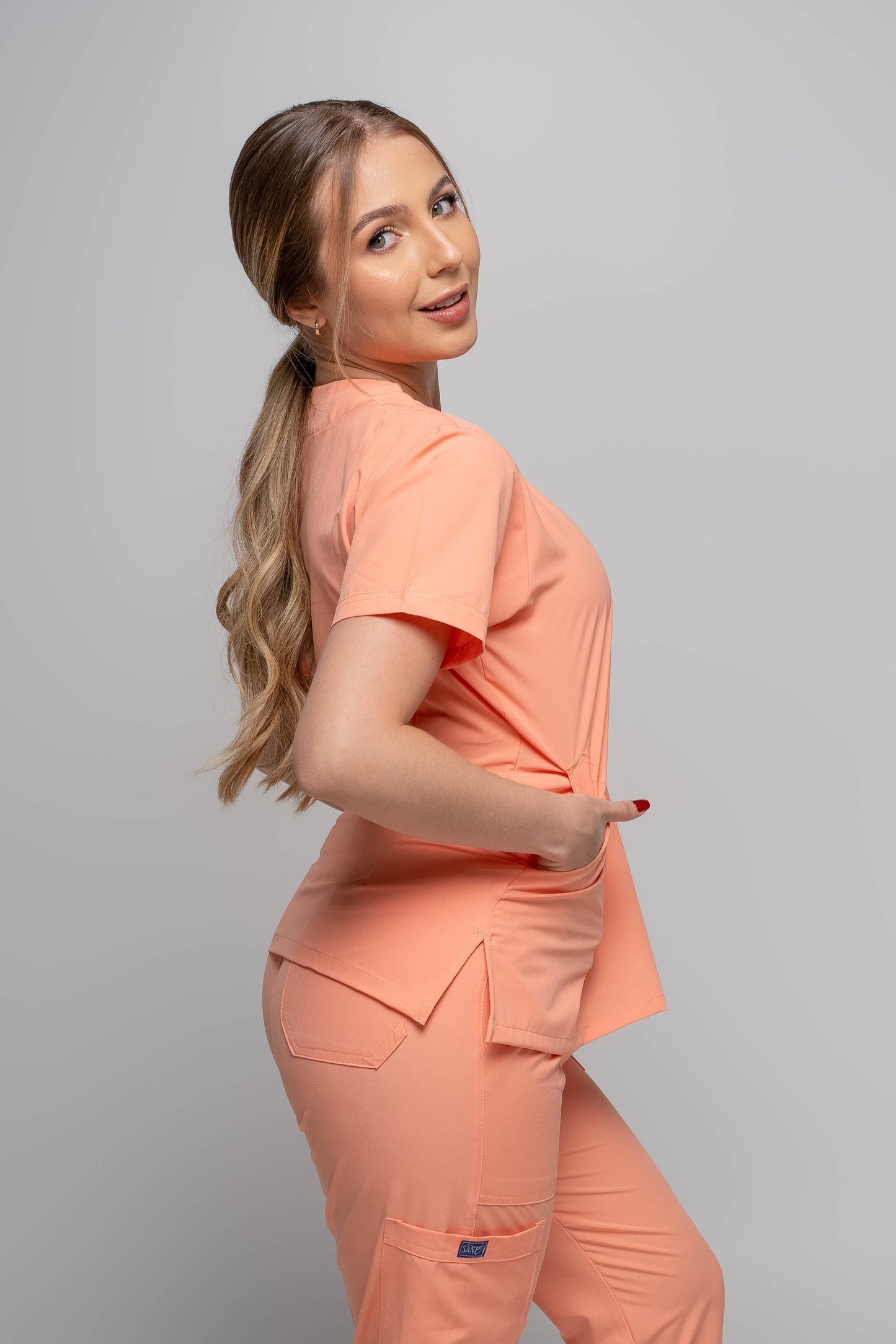Uniforme Classic Dama color Mandarina