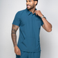 Uniforme Louis Azul Petróleo