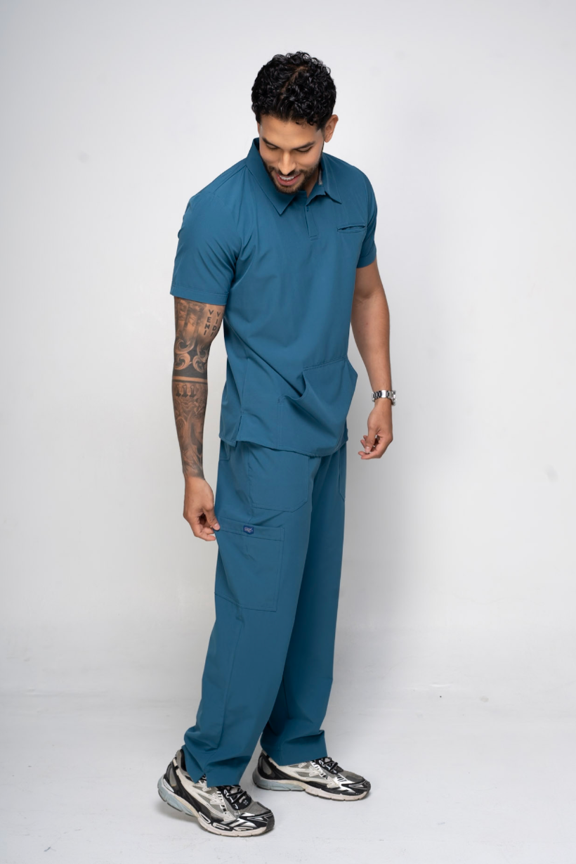 Uniforme Louis Azul Petróleo