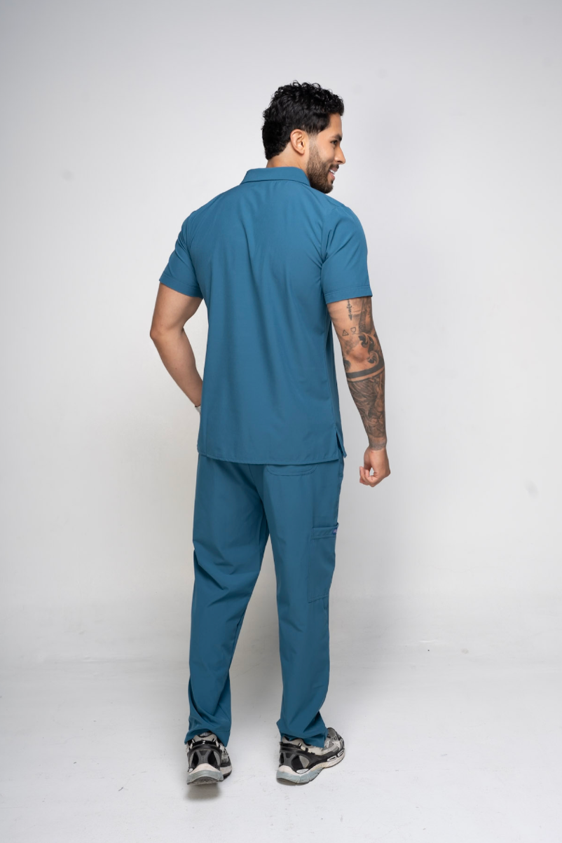 Uniforme Louis Azul Petróleo