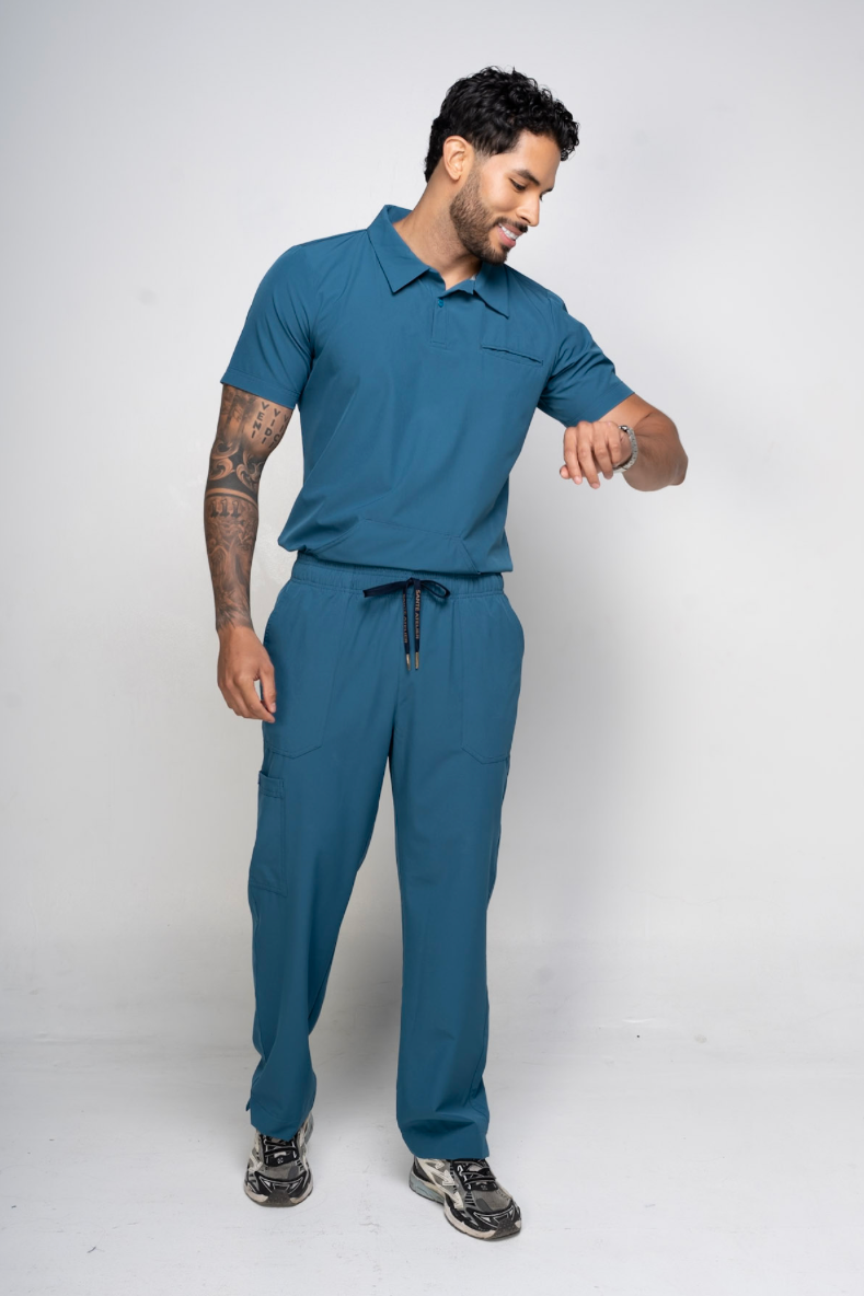 Uniforme Louis Azul Petróleo