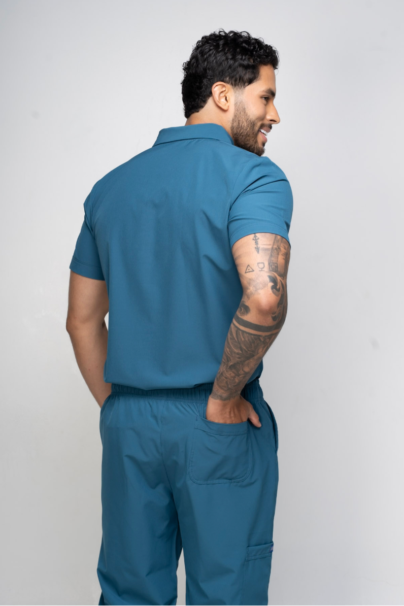 Uniforme Louis Azul Petróleo