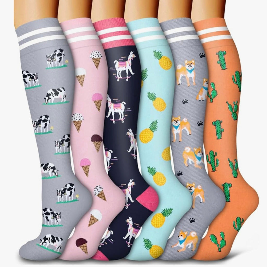 Medias de compresión talla S-M