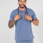 Uniforme Louis azul acero