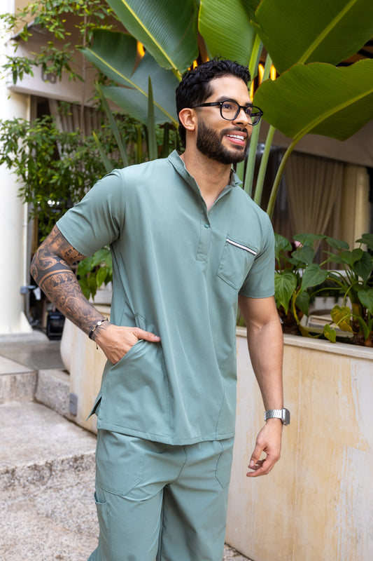 Uniforme Nerú Verde pistacho