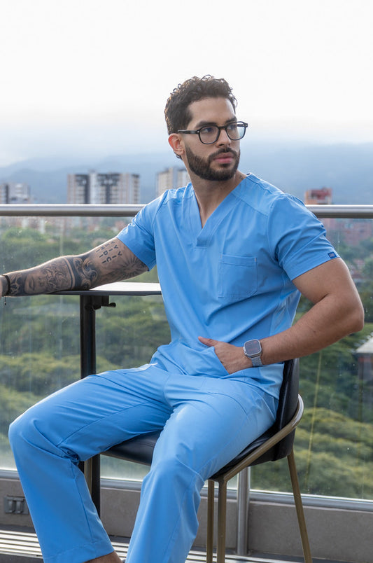 Uniforme New Classic Azul claro