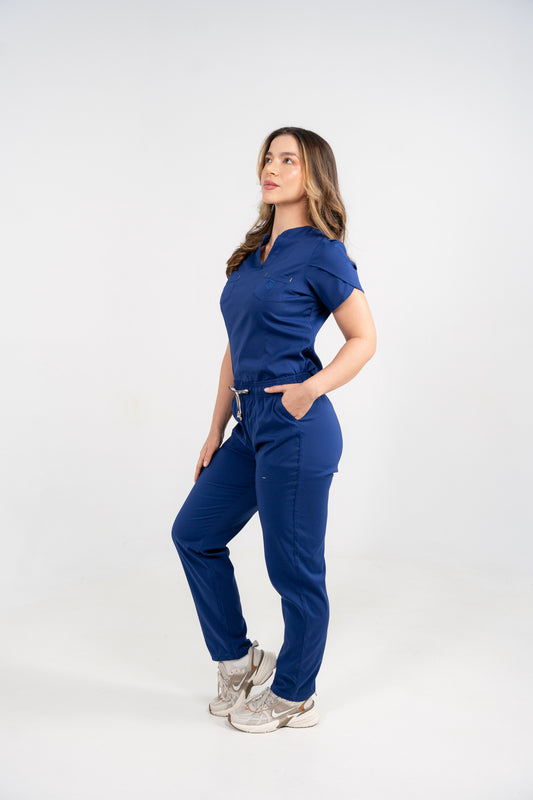 Uniforme Berenice Azul Marino - Tela Premium