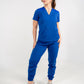 Uniforme Dama New Classic Azul rey - Tela Algodón Antifluido