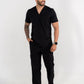 Uniforme New Classic Negro - Tela Algodón Antifluido