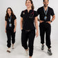 Uniforme Dama Berenice negro - Tela Algodón Antifluido