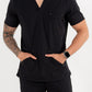 Uniforme New Classic Negro - Tela Algodón Antifluido