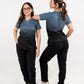 Blusa Medianoche Antifluido stretch