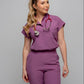 Uniforme Aline Mora pastel