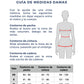 Uniforme Dama Emily azul cielo - Tela Algodón Antifluido
