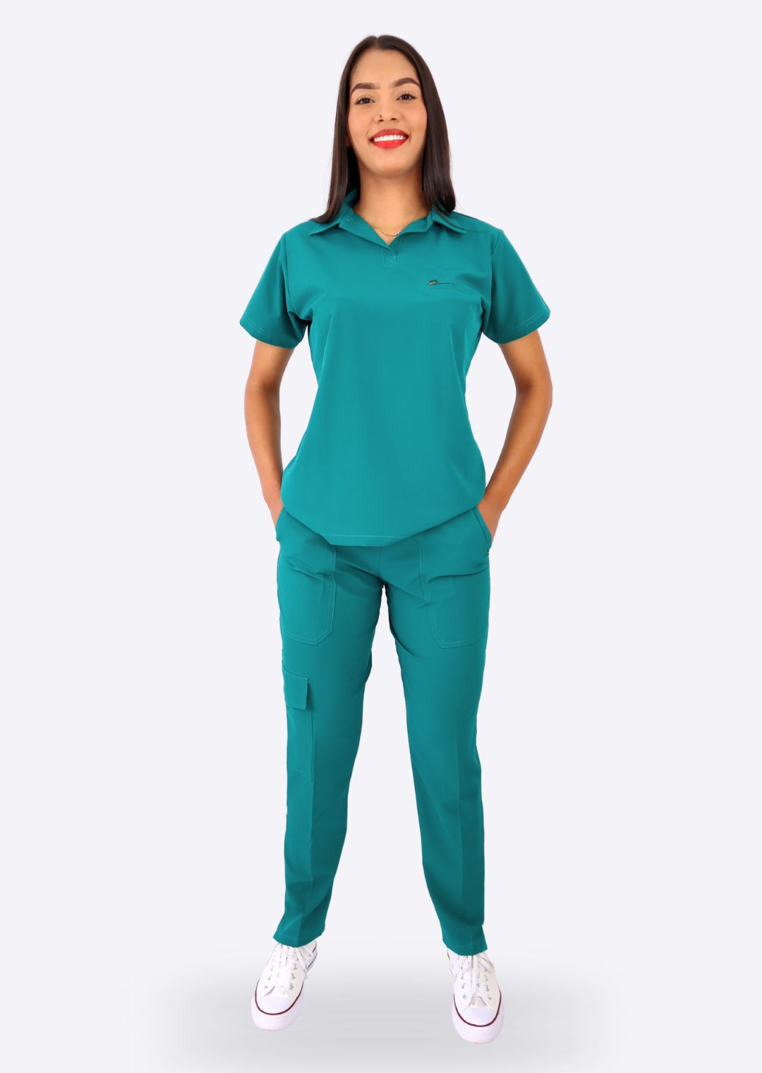 Uniforme Marina verde esmeralda ÚLTIMO TALLA XL