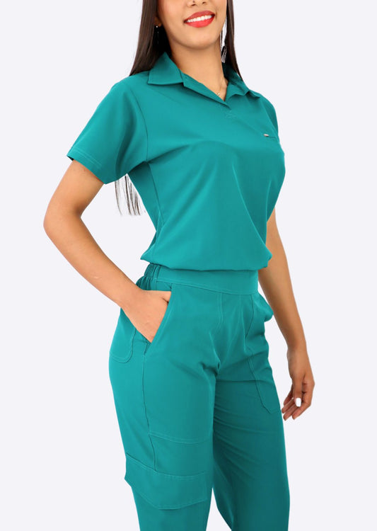 Uniforme Marina verde esmeralda ÚLTIMO TALLA XL
