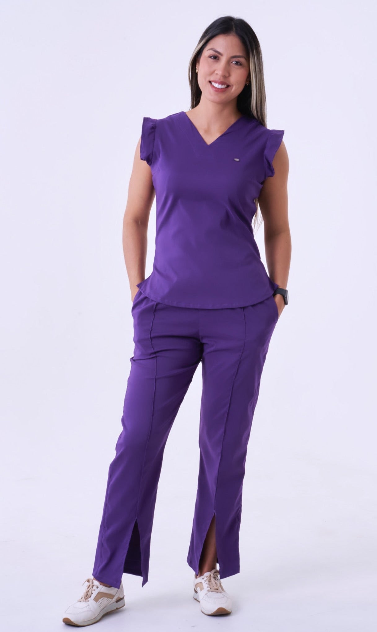 Uniforme Helene Morado