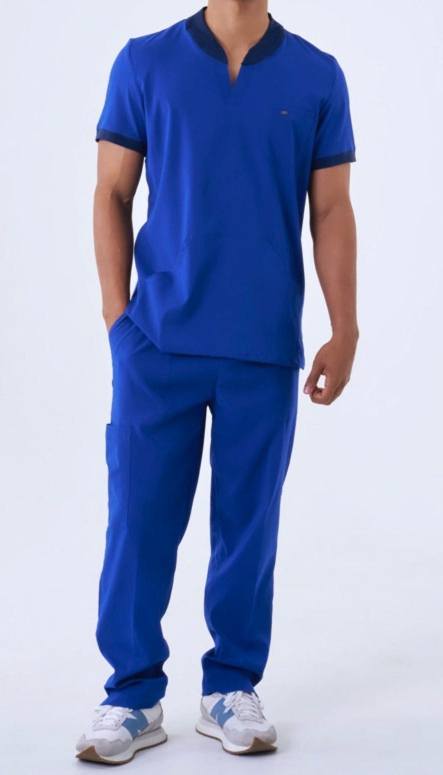 Uniforme Noel Azul rey